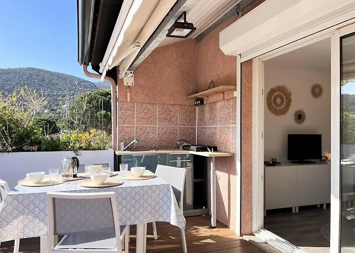 Apartman T2 Climatise Avec Piscine, Terrasse, Parking Et Wi-fi - 4 Couchages, - Fr-1-251-540 *